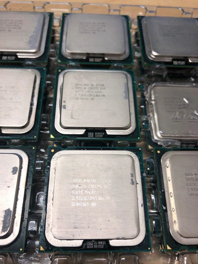 Main image of Intel Core 2 Duo CPU Processor 2.93GHZ 3MB E7500 SLGTE C2D 775