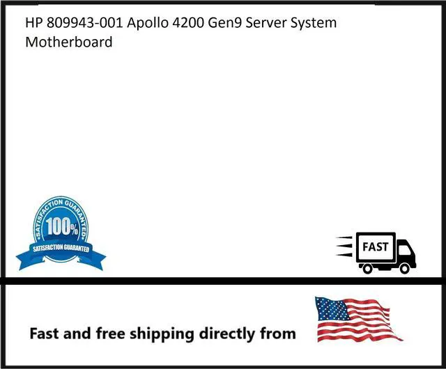 Main image of HP 809943-001 Apollo 4200 Gen9 Server System Motherboard