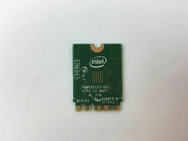 Alt view image 3 of 3 - Dell 3165NGW Intel Dual Band WLAN WiFi Wireless BlueTooth M.2 Card MHK36 0MHK36