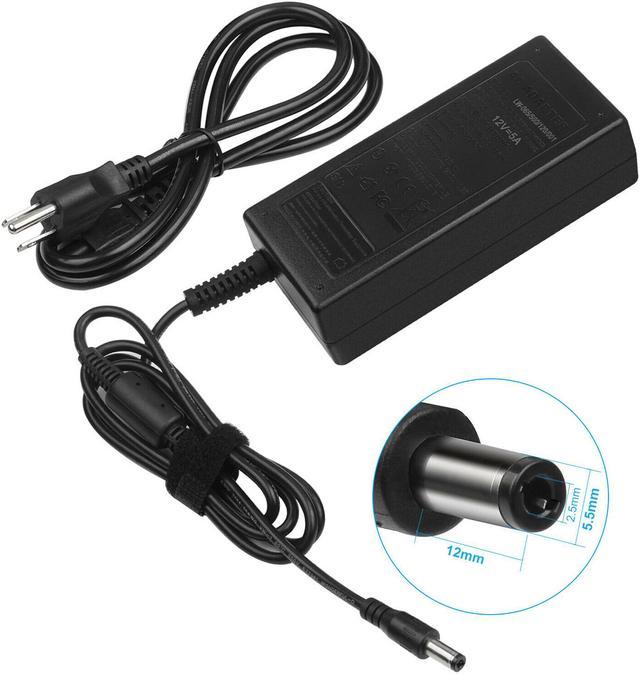 60W 5A 12V Adapter Charger For Brookstone Big Blue Party Wireless