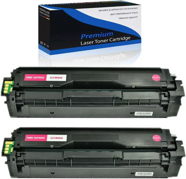 Main image of 2 PK CLT-M504S Toner Magenta For Samsung C1860FW C1810W CLP-415NW CLT-M504S/XAA
