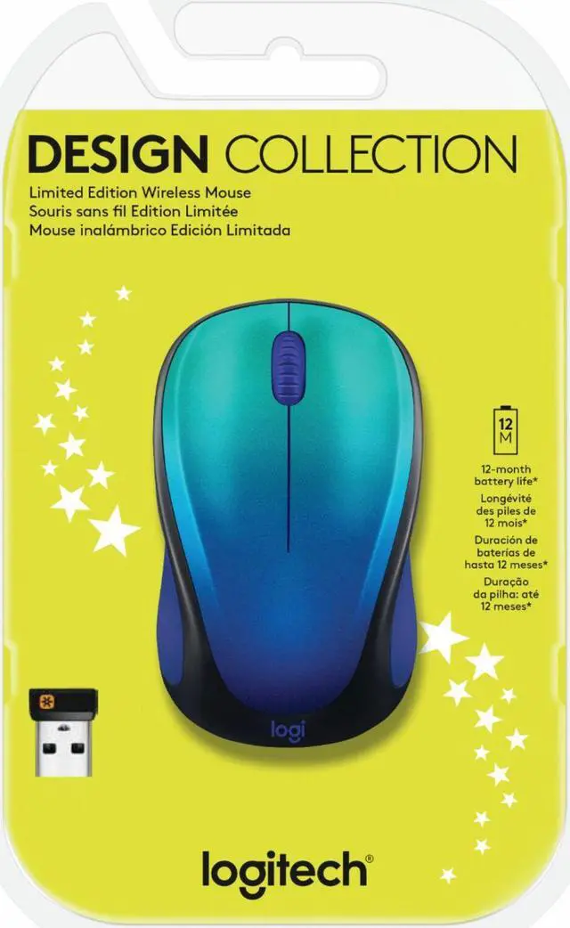 Alt view image 5 of 5 - Logitech - Design Collection Limited Edition Wireless 3-button Ambidextrous M...