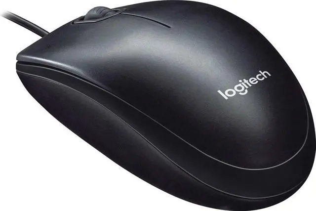 Alt view image 2 of 6 - Logitech - M100 Wired Optical Ambidextrous Mouse with 1000 DPI Optical Tracki...
