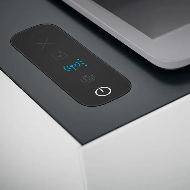 Alt view image 3 of 4 - HP - Neverstop 1001nw Wireless Black-And-White Laser Printer - White