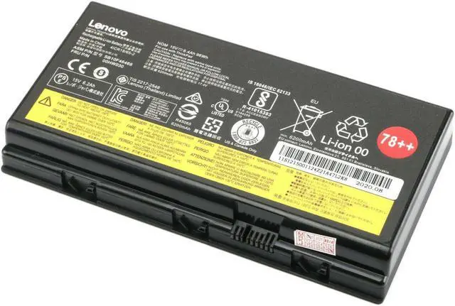 Alt view image 6 of 7 - New Genuine OEM Lenovo Battery 96Wh ThinkPad P70 P71 Series Notebook SB10F46468 78++ 01AV451 4X50K14092 15V  8-Cells 00HW030
