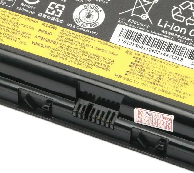 Alt view image 5 of 7 - New Genuine OEM Lenovo Battery 96Wh ThinkPad P70 P71 Series Notebook SB10F46468 78++ 01AV451 4X50K14092 15V  8-Cells 00HW030