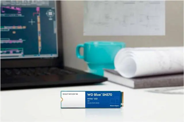 Alt view image 5 of 6 - WD - BLUE SN570 1TB INTERNAL PCIE GEN3 X4 SOLID STATE DRIVE FOR LAPTOPS & DESKTOPS