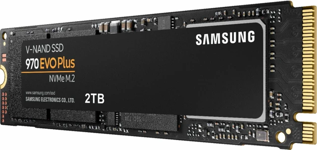 Alt view image 2 of 6 - Samsung - 970 EVO Plus 2TB PCIe Gen 3 x4 NVMe Internal Solid State Drive
