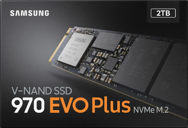 Alt view image 4 of 6 - Samsung - 970 EVO Plus 2TB PCIe Gen 3 x4 NVMe Internal Solid State Drive