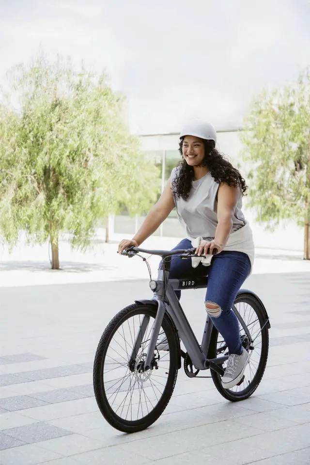 Alt view image 5 of 6 - BIRD - A-FRAME EBIKE W/ 50MI MAX OPERATING RANGE & 20 MPH MAX SPEED - GRAVITY GRAY