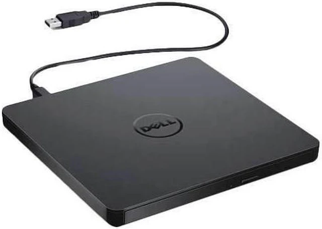Alt view image 2 of 3 - Dell - USB Slim DVD+/- RW Drive - Plug and Play - DW316 - Black