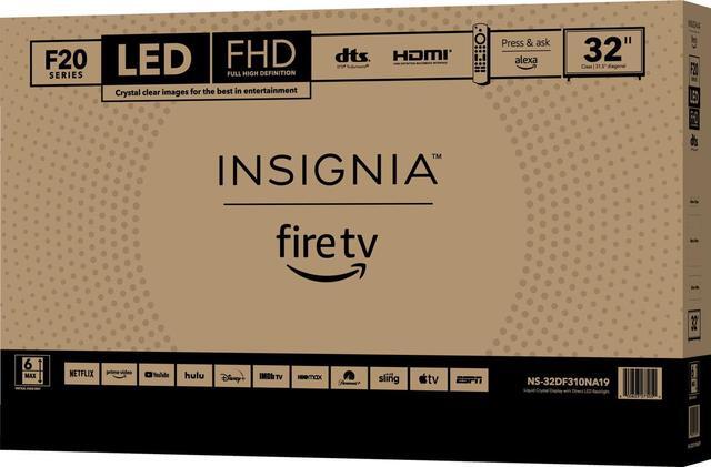 Alt view image 6 of 6 - Insignia- 32" Class F20 Series LED HD Smart Fire TV