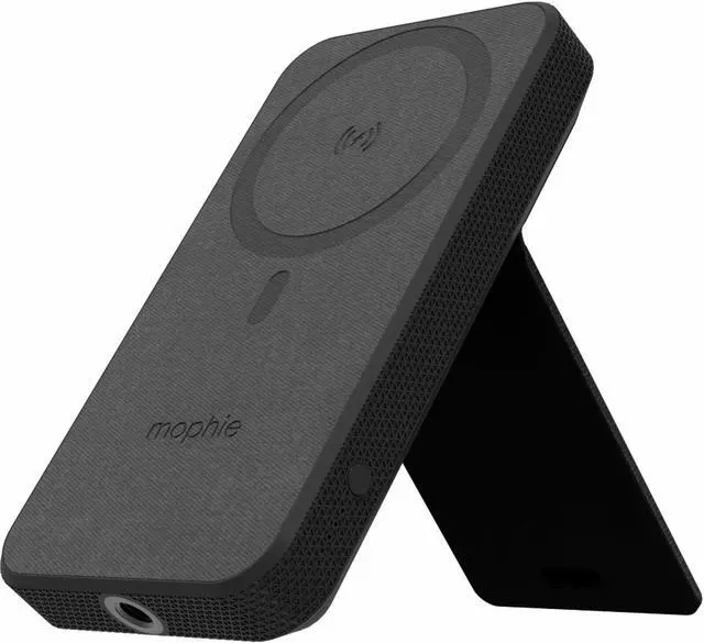 Alt view image 2 of 6 - MOPHIE - SNAP+ POWERSTATION STAND 10,000 MAH PORTABLE CHARGER WITH MAGSAFE COMPATIBILITY - BLACK