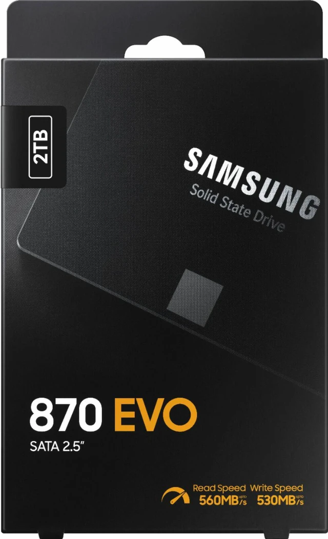 Alt view image 5 of 5 - Samsung - 870 EVO 2TB SATA 2.5" Internal Solid State Drive