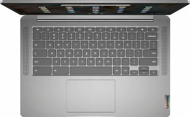 Alt view image 5 of 6 - LENOVO CHROMEBOOK 3 14" TOUCH LAPTOP - MEDIATEK MT8183 - 4GB MEMORY - 64GB EMMC - ARCTIC GREY