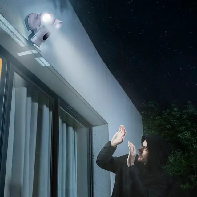 Alt view image 2 of 5 - eufy Security - Outdoor Wired 2K Floodlight Surveillance Camera - White