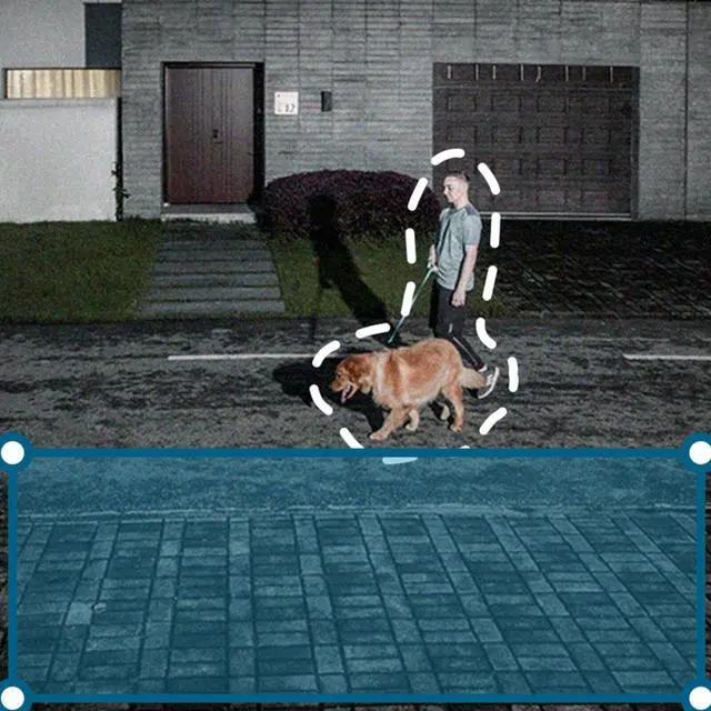 Alt view image 4 of 5 - eufy Security - Outdoor Wired 2K Floodlight Surveillance Camera - White