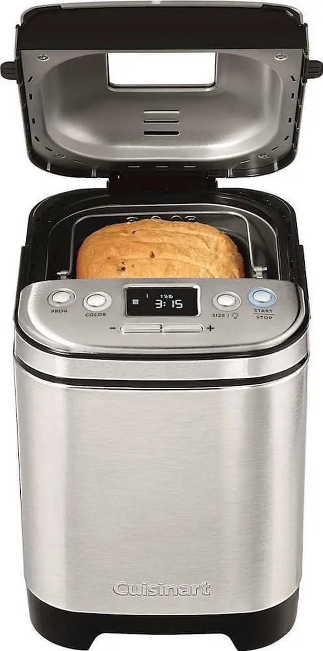 Alt view image 2 of 4 - Cuisinart - Compact Automatic Bread Maker - Stainless Steel