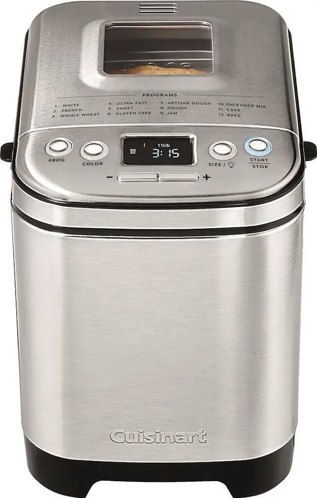 Main image of Cuisinart - Compact Automatic Bread Maker - Stainless Steel