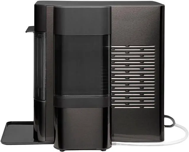 Alt view image 4 of 5 - GE Profile - Opal 2.0 24-lb. Portable Ice maker with Nugget Ice Production, Side Tank, and Built-in WiFi - Black stainless steel