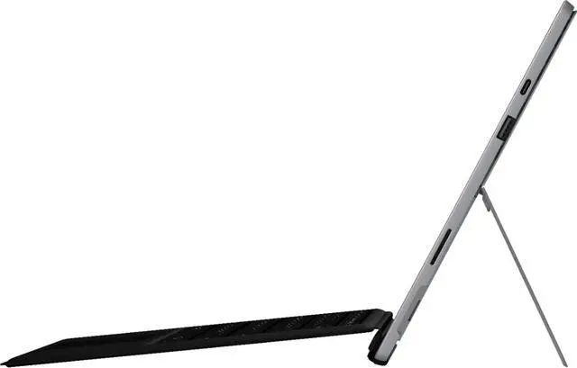 Alt view image 3 of 4 - Microsoft - Surface Pro Signature Type Cover for Pro, Pro 3, Pro 4, Pro 6, Pro 7, Pro 7+ - Black Alcantara Material