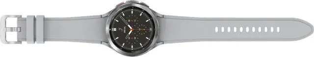 Alt view image 2 of 4 - Samsung - Galaxy Watch4 Classic Stainless Steel Smartwatch 46mm LTE - Silver