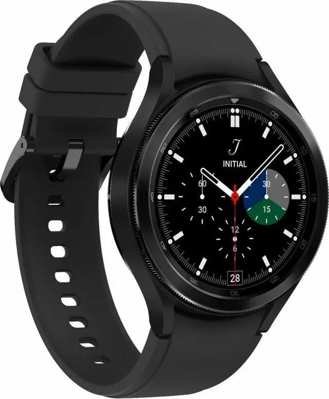 Alt view image 2 of 5 - Samsung - Galaxy Watch4 Classic Stainless Steel Smartwatch 46mm BT - Black