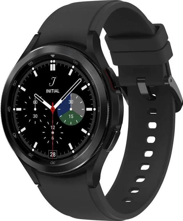 Alt view image 3 of 5 - Samsung - Galaxy Watch4 Classic Stainless Steel Smartwatch 46mm BT - Black