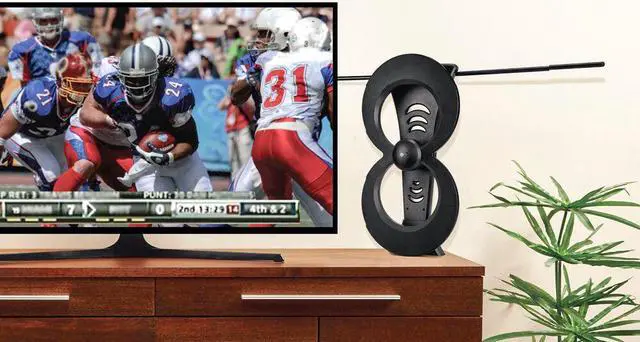 Alt view image 3 of 5 - Antennas Direct - ClearStream 2MAX Indoor/Outdoor HDTV Antenna - Black