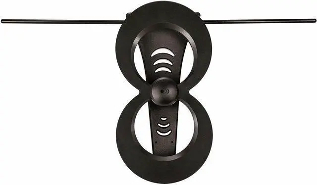Alt view image 4 of 5 - Antennas Direct - ClearStream 2MAX Indoor/Outdoor HDTV Antenna - Black