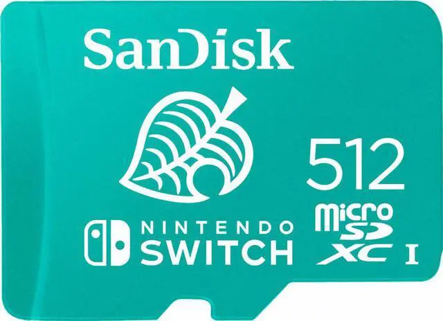 Main image of SanDisk - 512GB microSDXC UHS-I Memory Card for Nintendo Switch
