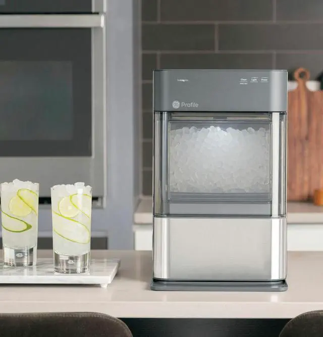Alt view image 3 of 6 - GE PROFILE - OPAL 2.0 24 LB. PORTABLE ICE MAKER WITH NUGGET ICE PRODUCTION AND BUILT-IN WIFI - STAINLESS STEEL