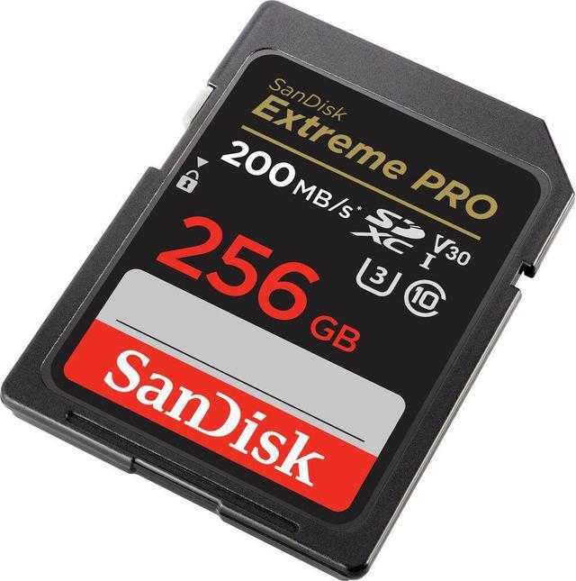Alt view image 3 of 3 - SanDisk - Extreme PRO 256GB SDXC UHS-I Memory Card
