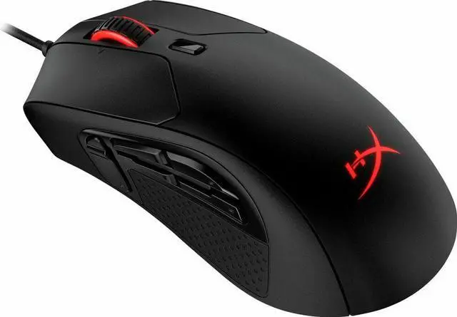 Alt view image 2 of 6 - HYPERX - PULSEFIRE RAID WIRED OPTICAL GAMING MOUSE WITH RGB LIGHTING - BLACK