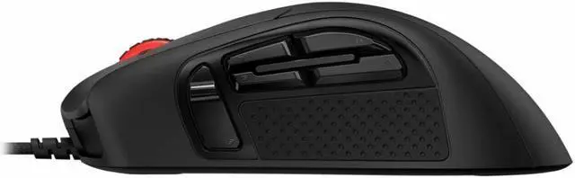 Alt view image 6 of 6 - HYPERX - PULSEFIRE RAID WIRED OPTICAL GAMING MOUSE WITH RGB LIGHTING - BLACK