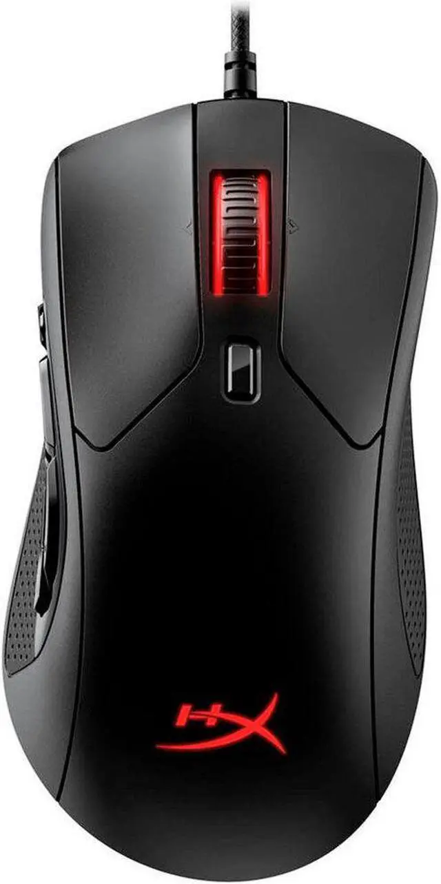 Main image of HYPERX - PULSEFIRE RAID WIRED OPTICAL GAMING MOUSE WITH RGB LIGHTING - BLACK