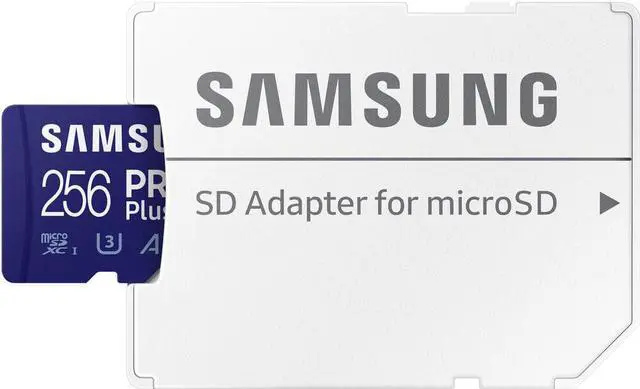 Alt view image 5 of 6 - Samsung - PRO Plus 256GB microSDXC UHS-I Memory Card With Adapter
