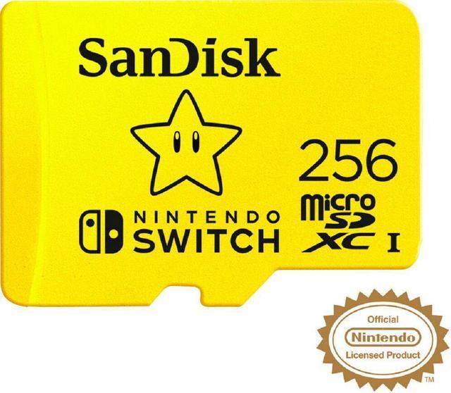 Alt view image 3 of 6 - SanDisk - 256GB microSDXC UHS-I Memory Card for Nintendo Switch