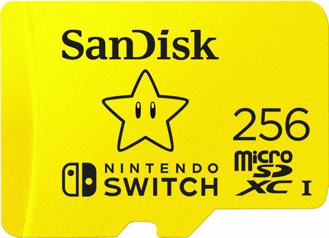 Main image of SanDisk - 256GB microSDXC UHS-I Memory Card for Nintendo Switch