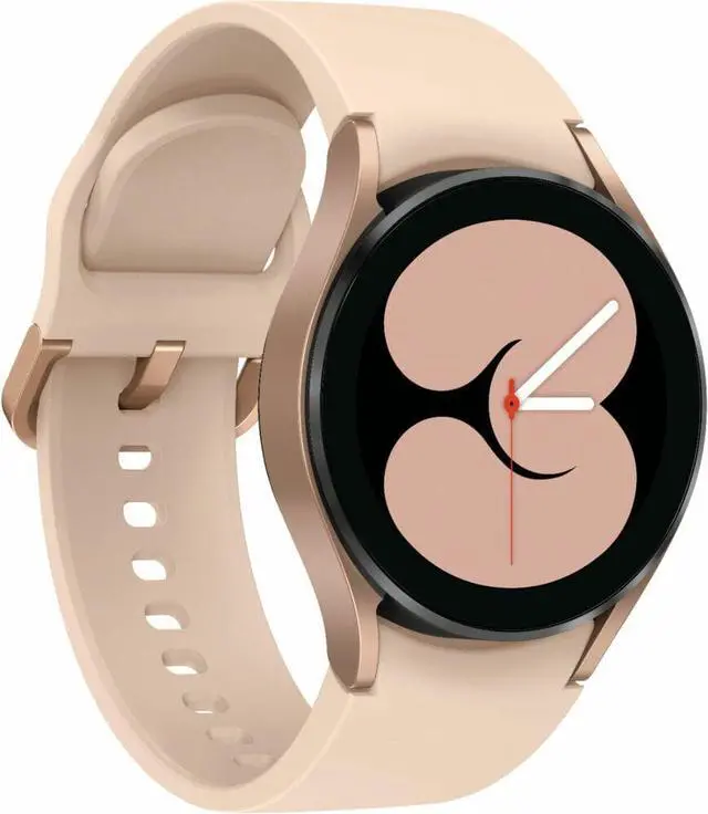 Main image of Samsung - Galaxy Watch4 Aluminum Smartwatch 40mm BT - Gold