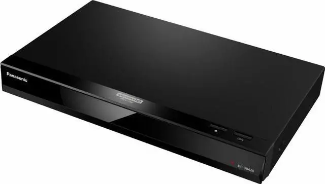 Alt view image 2 of 3 - PANASONIC - STREAMING 4K ULTRA HD HI-RES AUDIO DVD/CD/3D WI-FI BUILT-IN BLU-RAY PLAYER, DP-UB420-K - BLACK