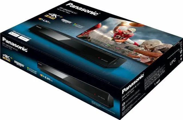 Alt view image 3 of 3 - PANASONIC - STREAMING 4K ULTRA HD HI-RES AUDIO DVD/CD/3D WI-FI BUILT-IN BLU-RAY PLAYER, DP-UB420-K - BLACK