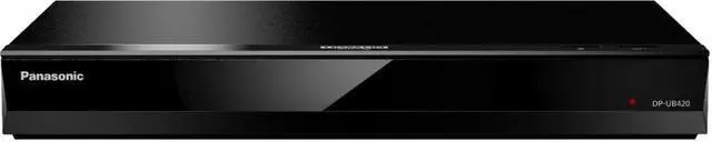 Main image of PANASONIC - STREAMING 4K ULTRA HD HI-RES AUDIO DVD/CD/3D WI-FI BUILT-IN BLU-RAY PLAYER, DP-UB420-K - BLACK