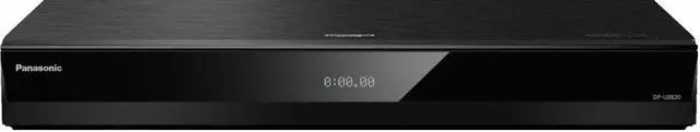 Main image of PANASONIC - STREAMING 4K ULTRA HD HI-RES AUDIO WITH DOLBY VISION 7.1 CHANNEL DVD/CD/3D WI-FI BUILT-IN BLU-RAY PLAYER, DP-UB820-K - BLACK