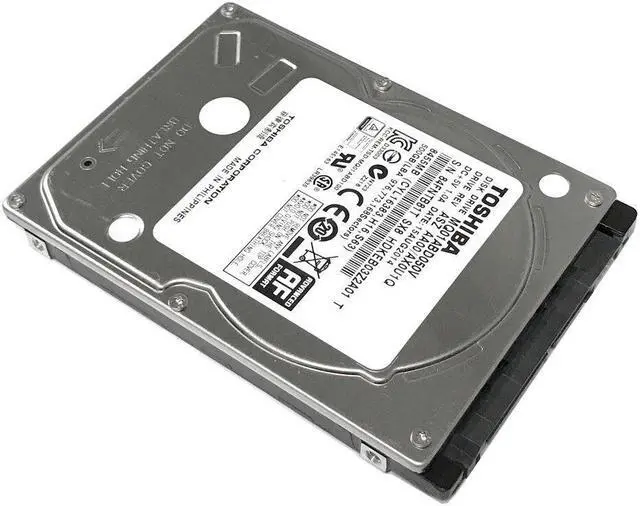 Alt view image 3 of 4 - Toshiba 500GB 5400RPM 8MB Cache 9.5mm SATA 3.0Gb/s 2.5" Notebook Hard Drive