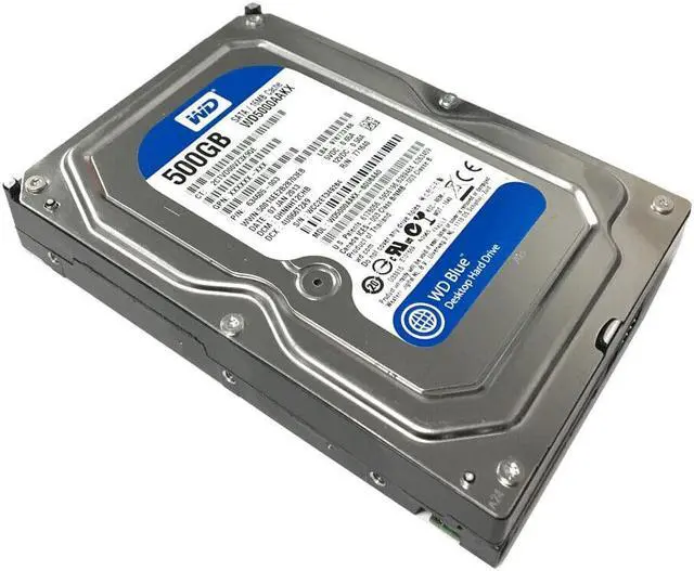 Main image of Western Digital Caviar Blue WD5000AAKX 500GB SATA 6.0Gb/s 3.5" 16MB Hard Drive