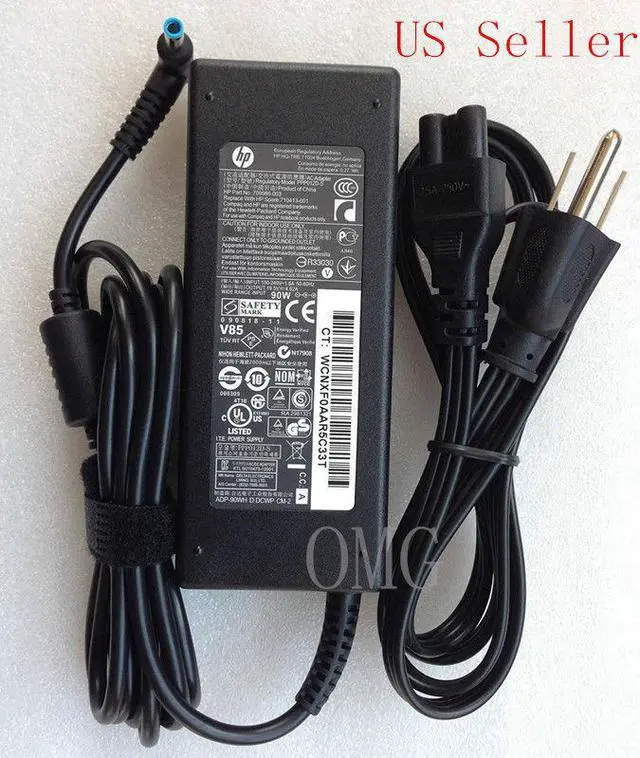 Main image of NEW OEM 19.5V 4.62A 90W AC Charger for HP Envy 15 17 M6 M7 710413-001 Blue Tip