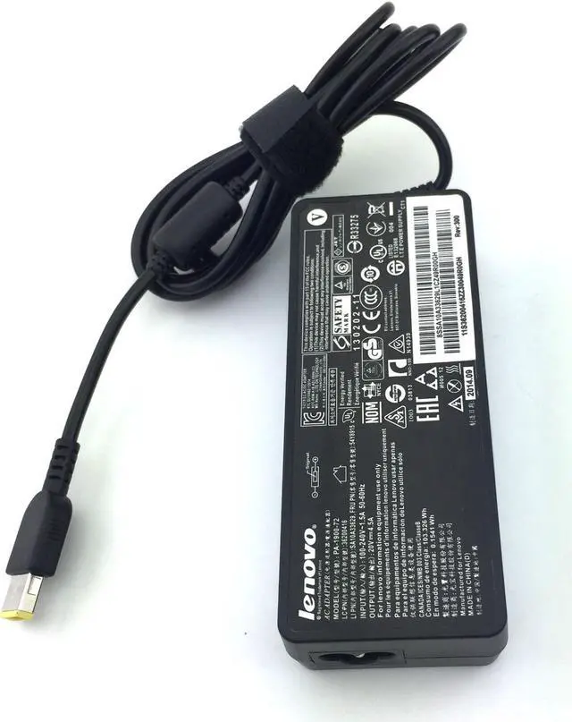 Alt view image 3 of 6 - Original 20V 4.5A 90W Adapter Charger For Lenovo ThinkPad X1 PA-1900-72 0B46994
