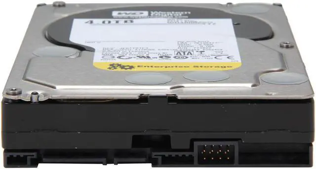 Alt view image 4 of 5 - WD Re 4TB Datacenter Capacity Hard Disk Drive - 7200 RPM Class SATA 6Gb/s 64MB Cache 3.5 inch WD4000FYYZ