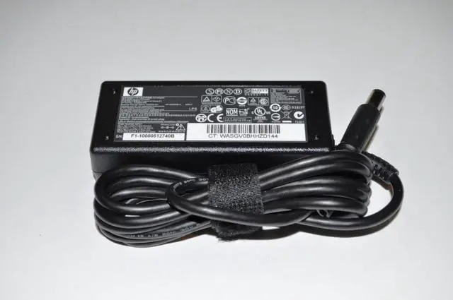 Alt view image 4 of 4 - Genuine HP 65W AC Power Adapter Charger 463958-001 519329-002 693711-001